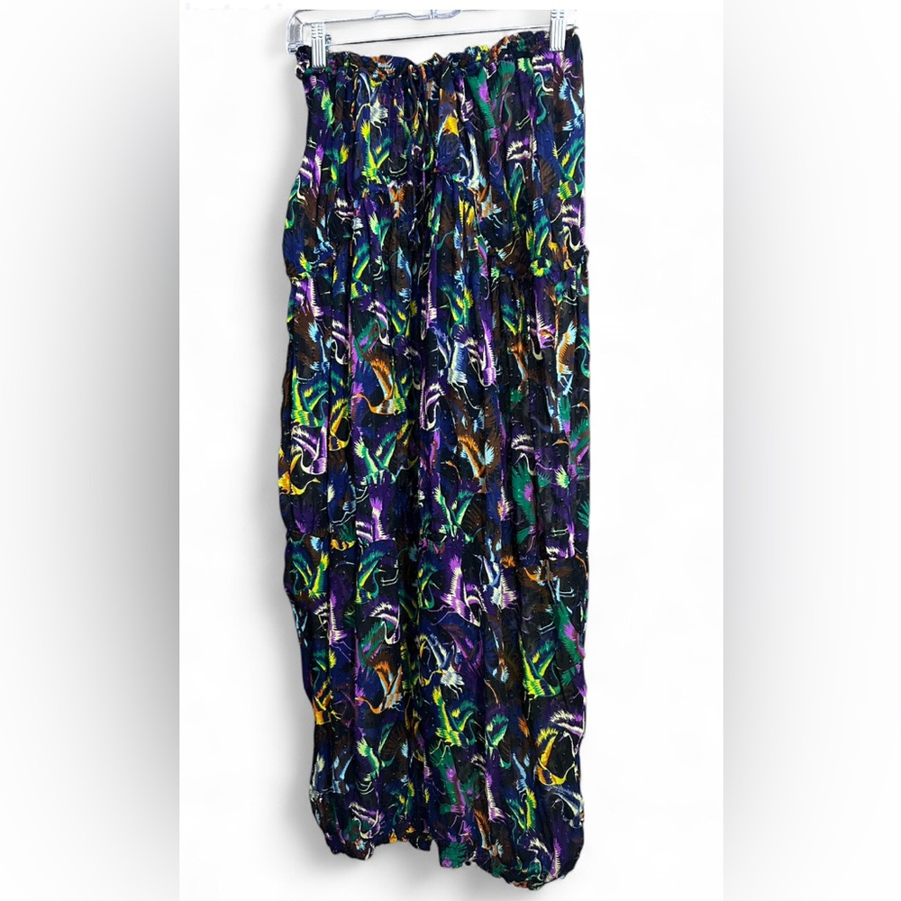 Anthropologie Multicolor Storks pull on‎ Pants size Medium